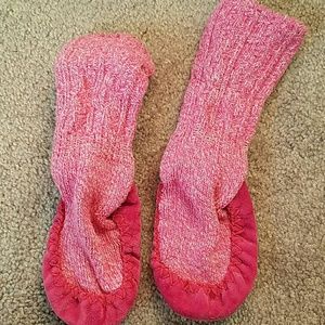 Warm sock moccasins